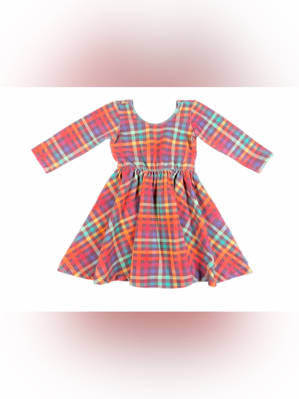 ALICE + AMES The Ballet Dress in Autumn Plaid - 3T